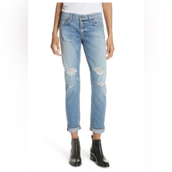 Women's Rag & Bone Distressed Jeans - Picture 1 of 11